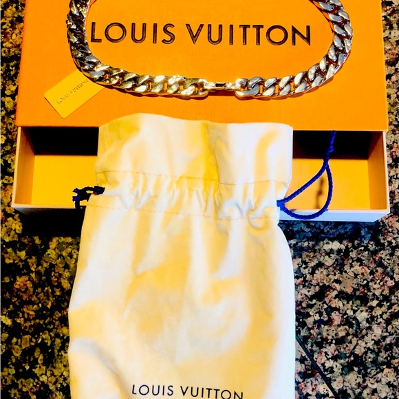 Louis Vuitton 18” Virgil Abloh’s Chain Links Necklace - Picture 1 of 4